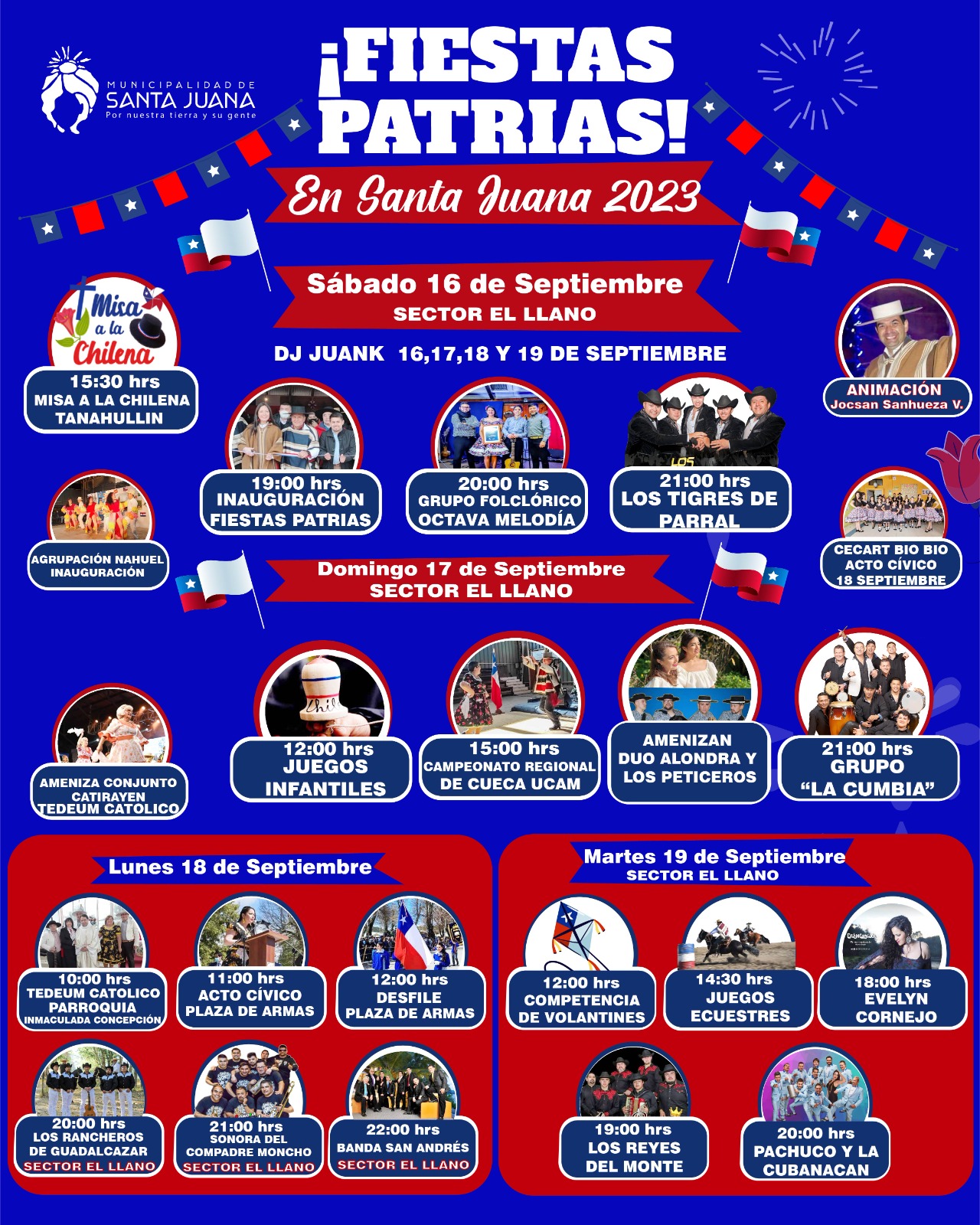 Fiestas Patrias en Santa Juana