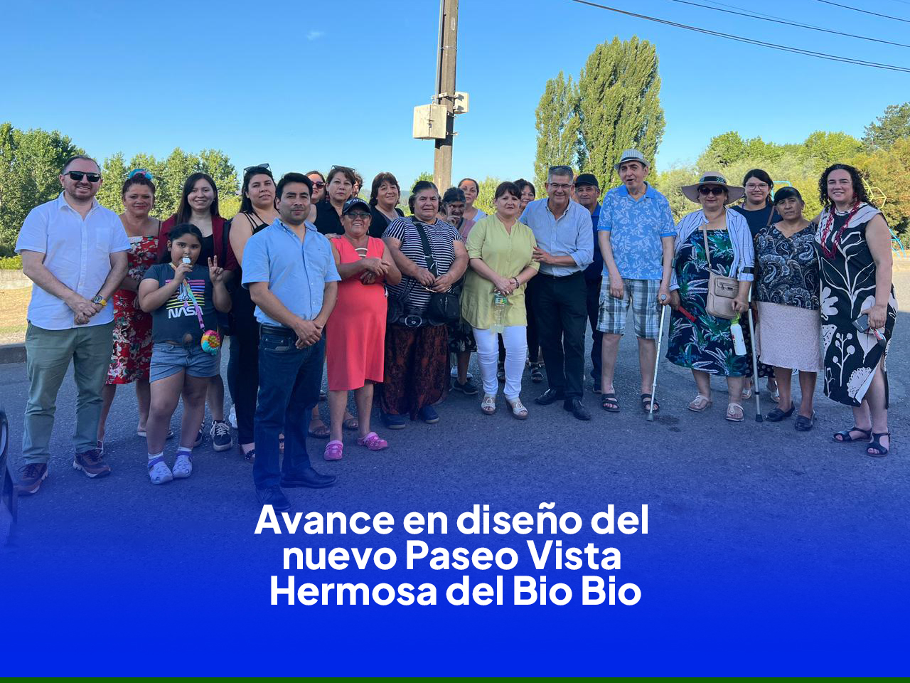 ¡El Paseo Vista Hermosa del Bío Bío comienza a tomar forma!
