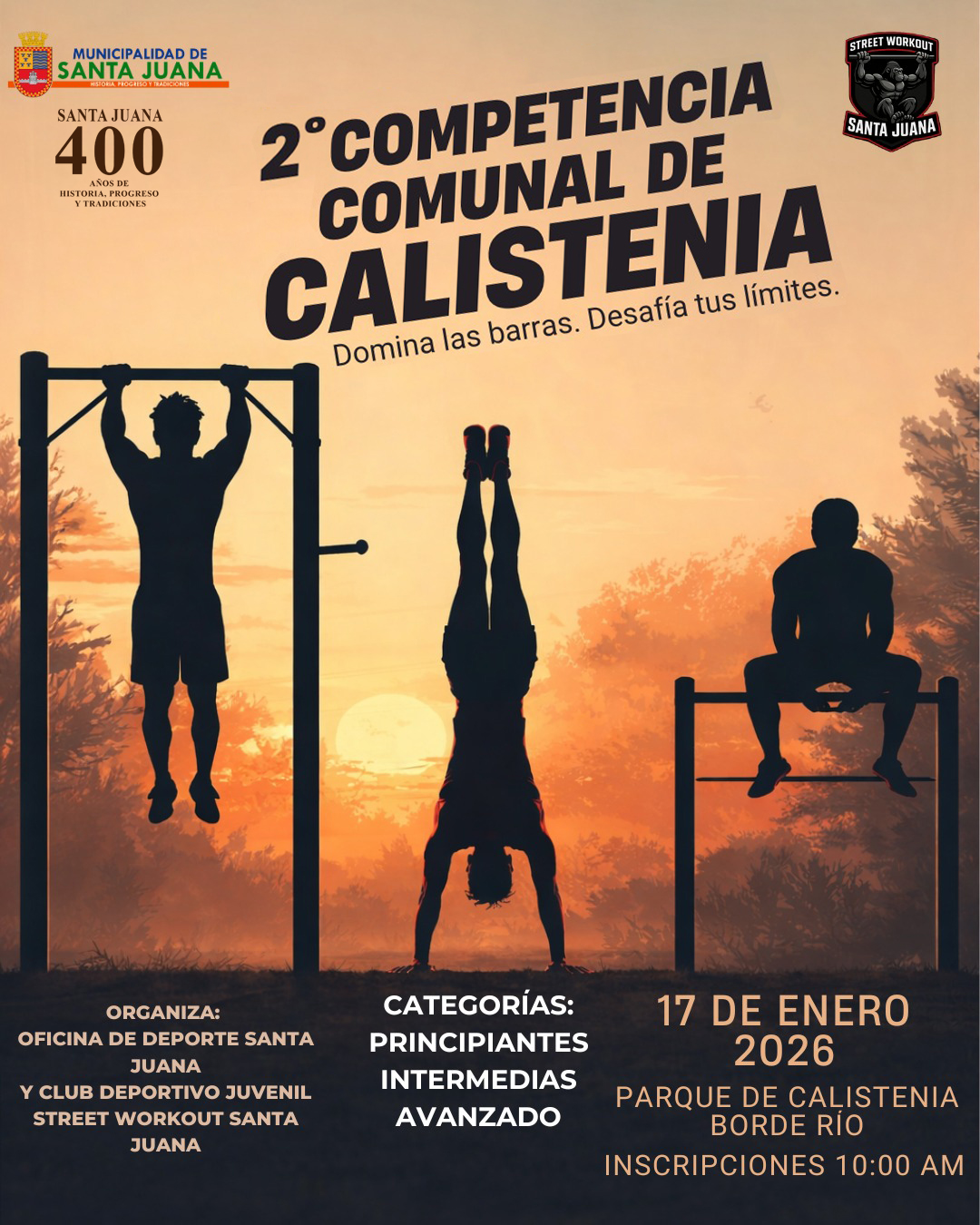 2° COMPETENCIA COMUNAL DE CALISTENIA
