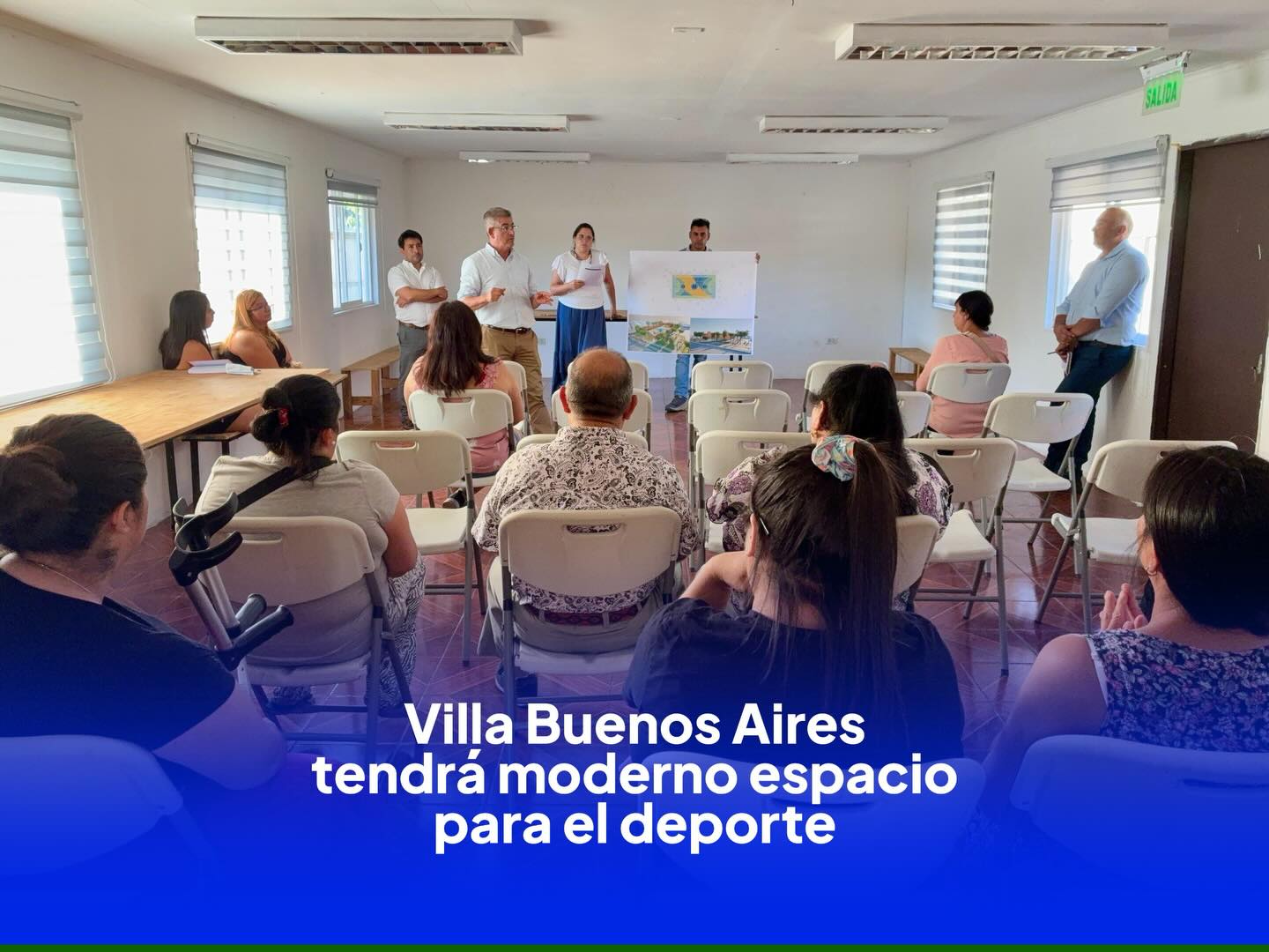 VILLA BUENOS AIRES TENDRA MODERNO ESPACIO PARA EL DEPORTE