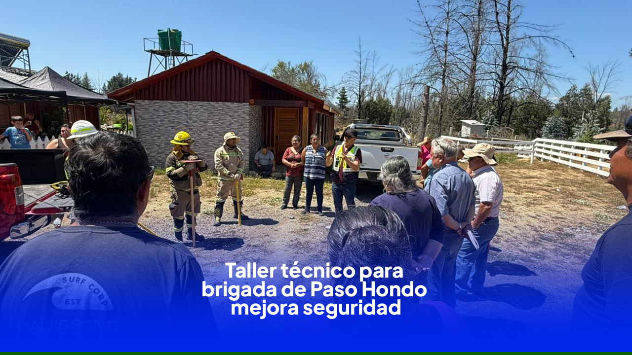 ¡PASO HONDO SE CAPACITA EN PREVENCIÓN! TALLER TÉCNICO PARA BRIGADAS COMUNITARIAS 🧑‍🚒🛡️🔥