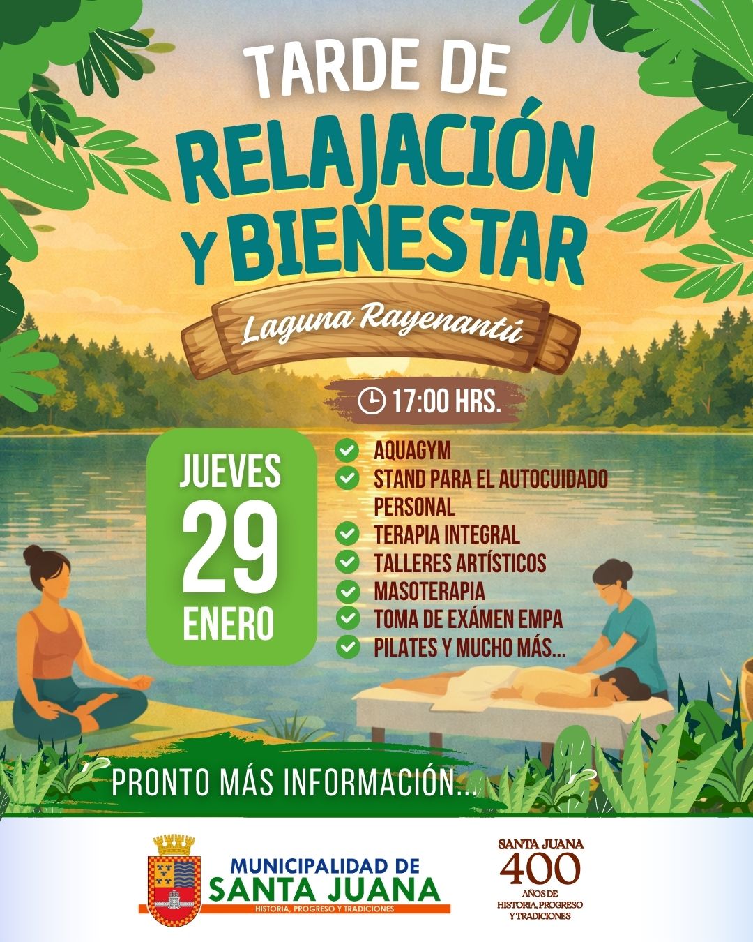  ¡DALE UN RESPIRO A TU CUERPO Y ALMA! TARDE DE RELAJACIÓN EN LAGUNA RAYENANTU ✨🌿