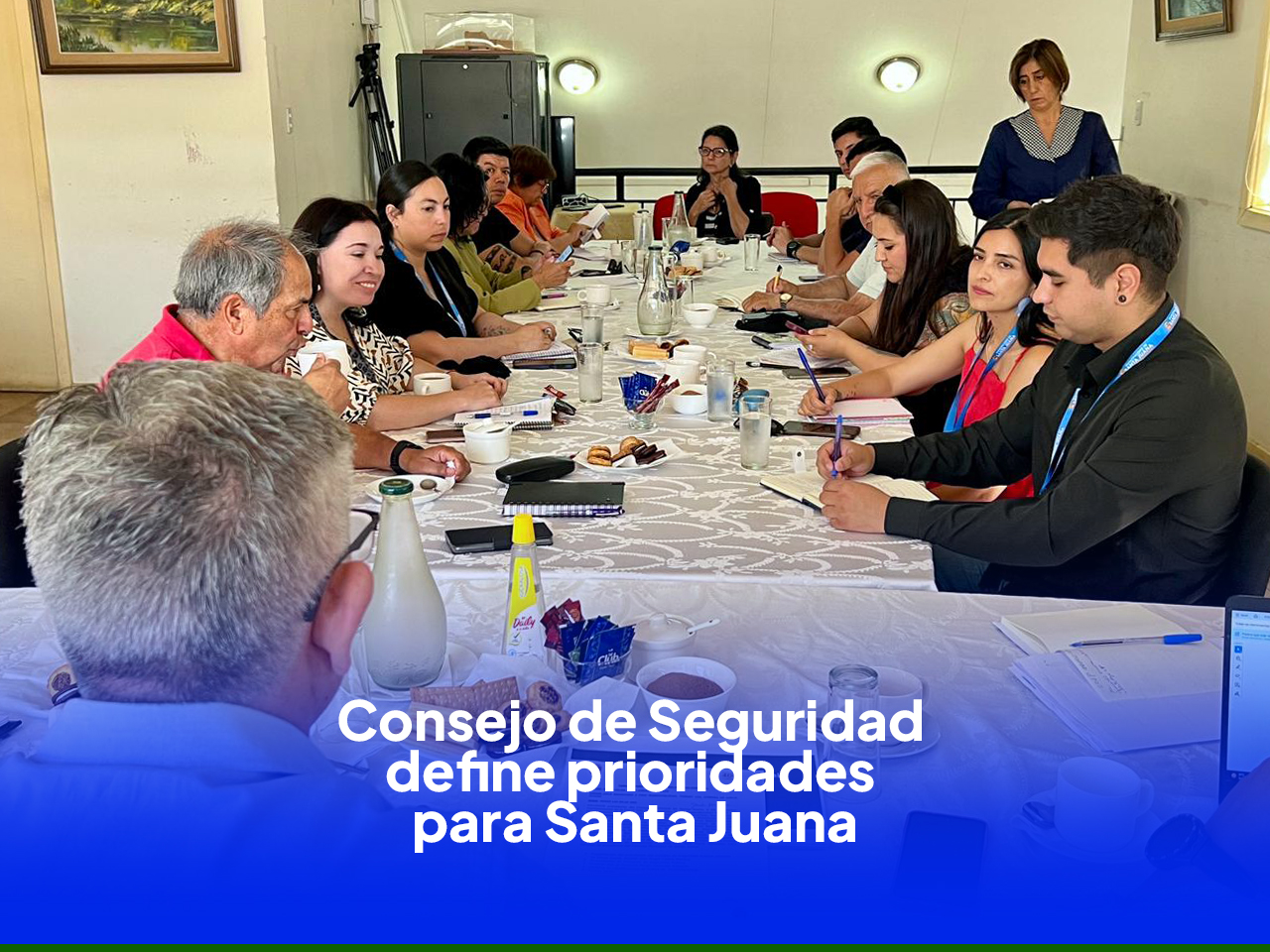 CONSEJO COMUNAL DE SEGURIDAD PÚBLICA DEFINE ACCIONES PRIORITARIAS PARA SANTA JUANA