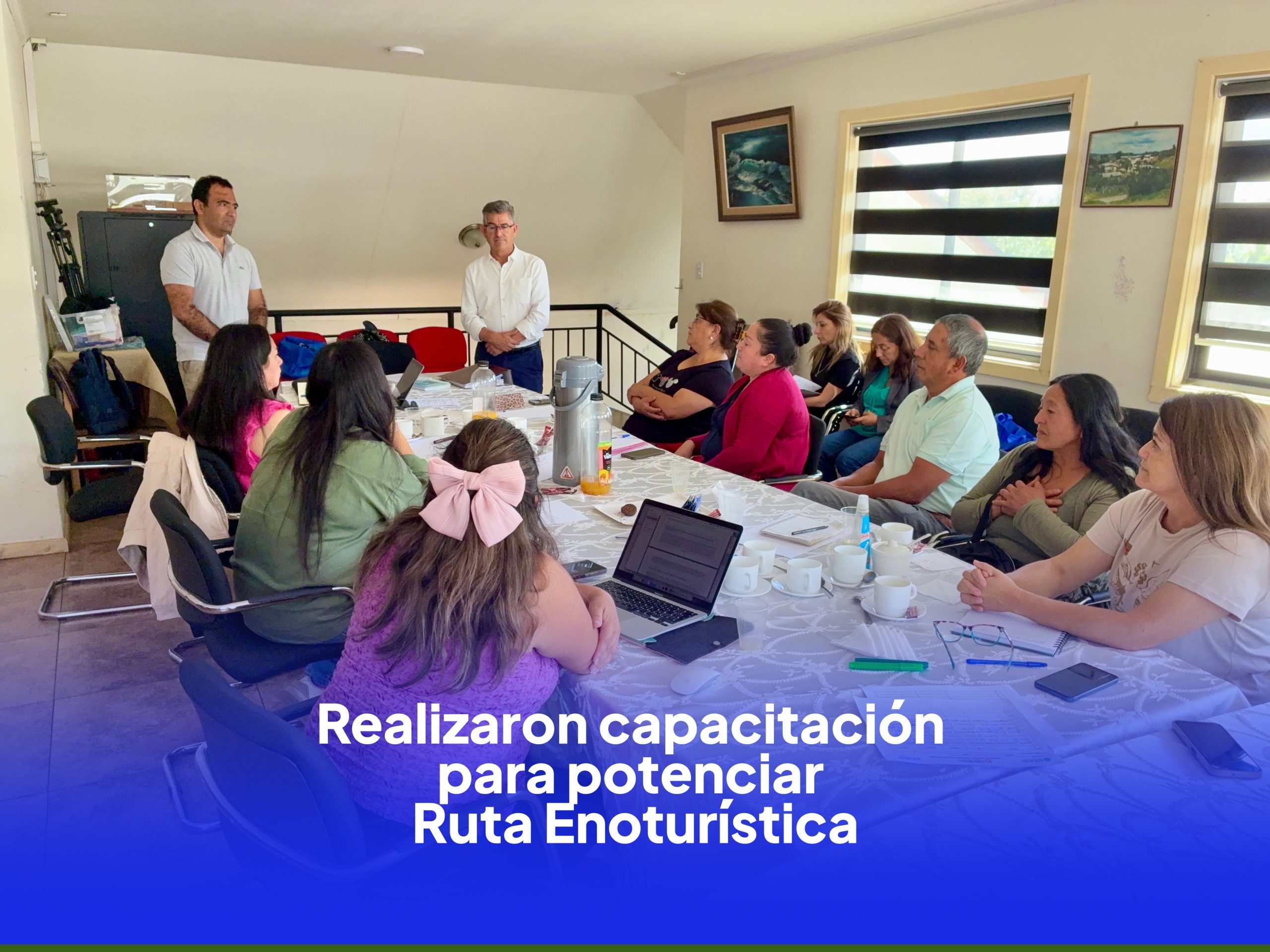 Capacitan a emprendedores de la Ruta Enoturística de Santa Juana